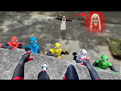 ILLUSION Serbian Dancing Lady in Abandoned House , What Should We Do Now 8 Spider-Man Bros.? ( POV )