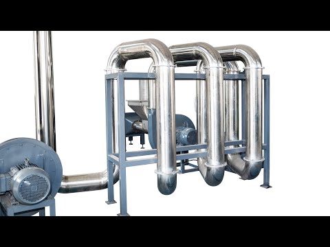 Plastic recycling drying system video cover