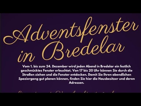 24 Adventsfenster in Marsberg Bredelar 2022