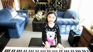 "Christmas... In About Three Minutes" on piano