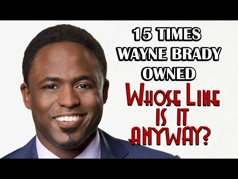 15 Times Wayne Brady Owned "Whose Line Is It, Anyway?"