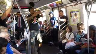 preview picture of video 'MTA New York City Subway (J). The crazy line.'