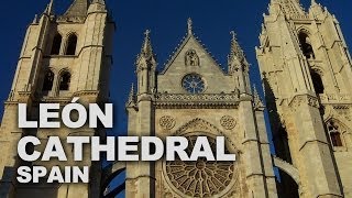 preview picture of video 'Santa María de León Cathedral, Spain'