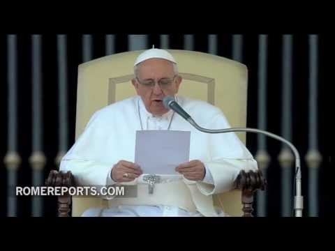 Francisco enseña sobre la Resurrección y saluda al Ciclón