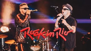 Edi Rock e Titãs no Rock In Rio 2019