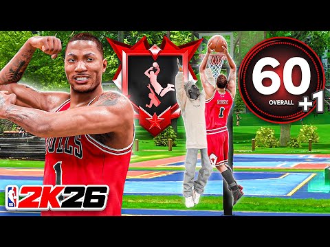 DERRICK ROSE BUILD, BUT EVERY CONTACT DUNK Is An UPGRADE (NBA 2K26)
