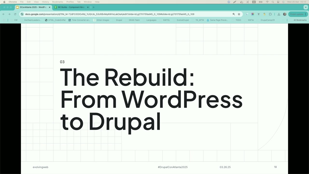 WordPress to Drupal - A Migration Survival Guide | DrupalCon Atlanta 2025