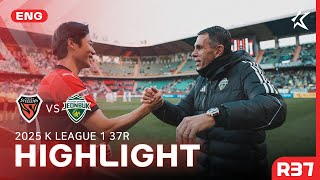 Download lagu [ENG] K LEAGUE 1 R37 Pohang vs Jeonbuk 5Min H/L mp3