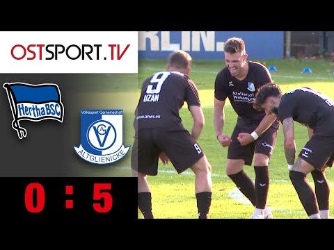 Erneutes TOR-Debakel! Hertha-Krise nach VSG-Sieg: Hertha - Altglienicke 0:5 | Regionalliga Nordost