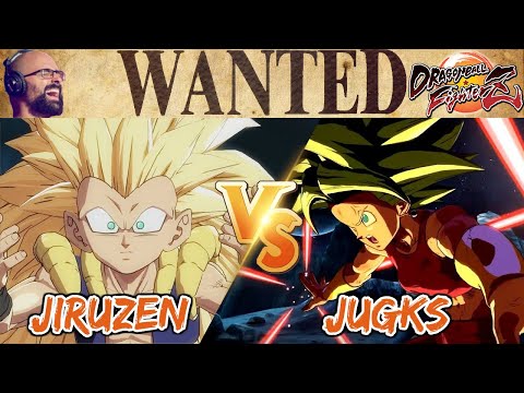 TRAINING PARTNERS ON WANTED! Jiruzen vs Jugks FT5 - WANTED DBFZ 106