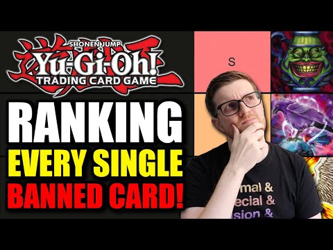 Ranking EVERY Banned Yu-Gi-Oh! Card in One Video!