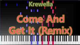 Come And Get It (Remixed by Razihel ) - krewella piano cover