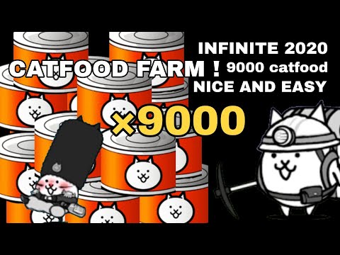 The Battle Cats - How to farm Catfood easily ? *working 2022*