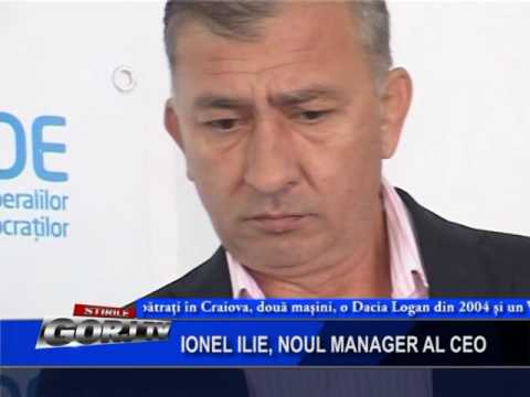 IONEL ILIE, NOUL MANAGER AL CEO