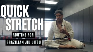 Quick Stretch Routine for BJJ Training - Back, Knees, and Ankles