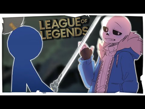 YASUO STICKMAN E BLITZ SANS GAMEPLAY DUO BOT DIRETO DAtg86
