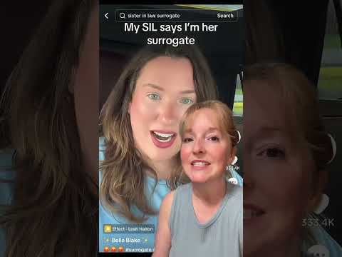 “My sister-in-law says I’m her surrogate‼️”