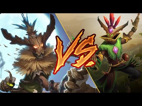 MAL DAMBA FACE OFF! Which Snake Will Win? - Paladins (Wekono's Curse Build)