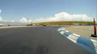 preview picture of video 'DR Shifter kart - CalSpeed - Practice #3 - 8/11/12'