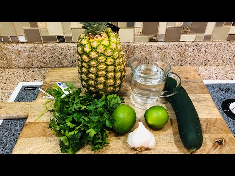 EXCELENTE JUGO QUEMADOR DE GRASA / COMBATE EL COLESTEROL CON SOLO 5 INGREDIENTES
