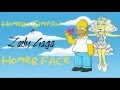 HOMER SIMPSONS FT LADY GAGA "HOMER FACE ...