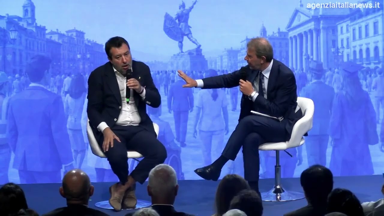 SALVINI COMMENTA LA TENSIONE NELLA LEGA: "PRONTO A CONDIVIDERE SCELTE E PROGRAMMA"