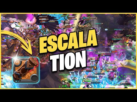Albion Online - Escalation [DIOR] Vs 1 RPG 1 [N3GR0] Vs [SURF] Vs ORIGIN | ZvZ | GK POV