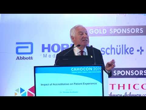 CAHOCON 2019 : Impact of Accreditation on Patient Experience - Dr Thomas Kozlowski