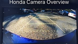 Camera Honda overview.  Different views and what mean to you.
