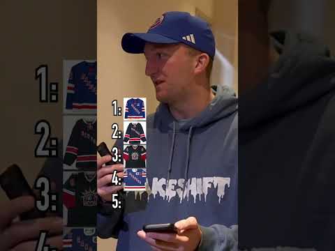 Rank These Rangers Jerseys (BLINDLY)