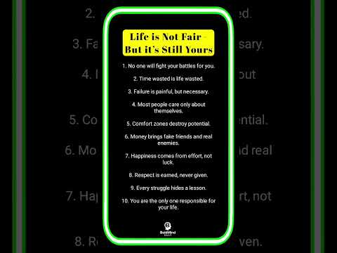 10 Harsh Truths About Life You Can’t Ignore #darkpsychology #dailymotivation