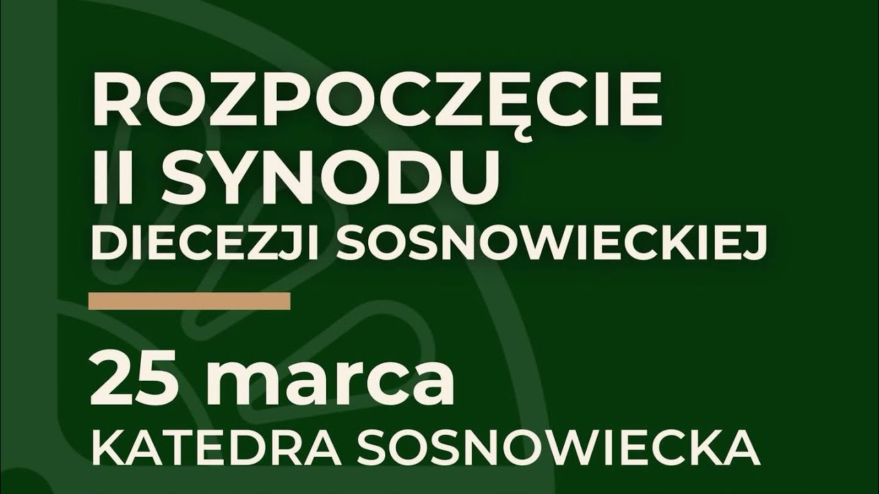 2342. Synod rozpoczyna się od spotkania