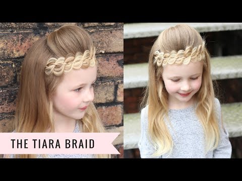 The Tiara Braid👑 by SweetHearts Hair