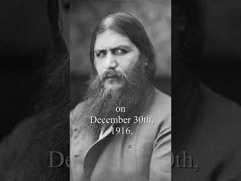 Rasputin's Slow Death (on this day 30 December 1916) #shorts #quotes #history