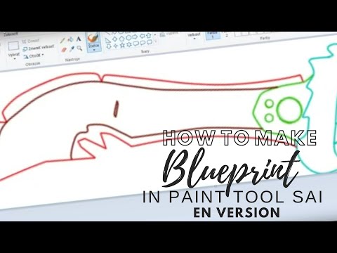 Easy way to make blueprints [Cosplay tutorial]
