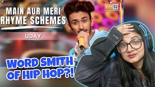 Main Aur Meri Rhyme Schemes | UDAY | MTV Hustle 03 REPRESENT | REACTION VIDEO