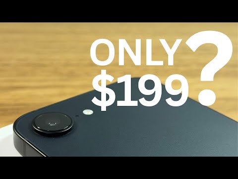 iPhone 16e Unboxing and Impressions - Only $200 BRAND NEW?