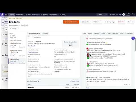 Comprendre l'évaluation Ashby