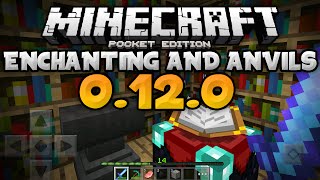 ENCHANTING, ANVILS, and EXPERIENCE in 0.12.0 - Update Review - Minecraft PE (Pocket Edition)