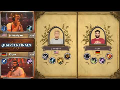 HCT World Championship 2019: Justsaiyan vs Viper | Day 4 Playoffs Quarter Final
