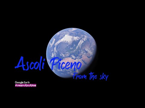 Ascoli Piceno - From the sky