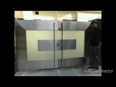 Stainless steel doors / main door design