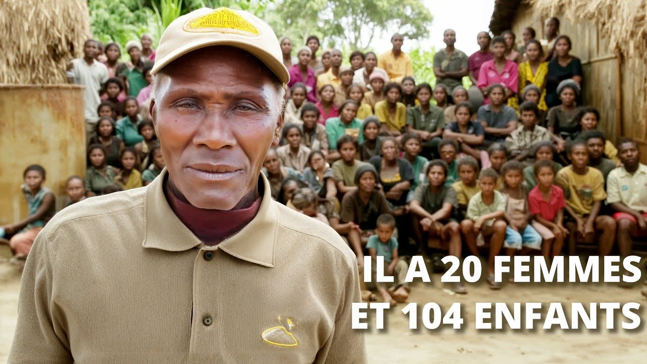 Cet Homme A 20 Femmes et 104 Enfants - La Plus Grande Famille du Monde ?