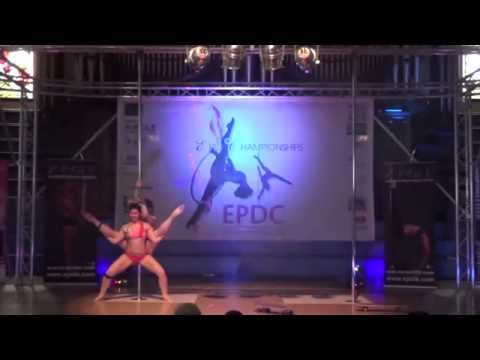 Nadine & Hazel - THIRD Doubles Pole - Emma's Pole Dancing Championship 2014