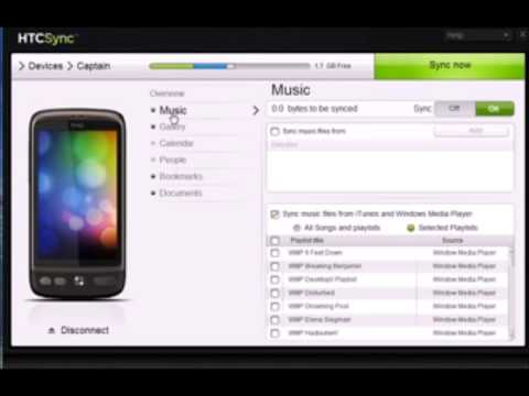 comment installer htc sync manager