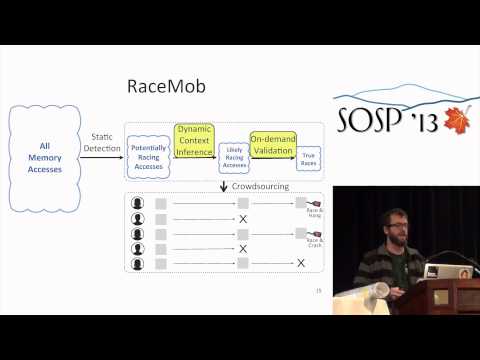 RaceMob: crowdsourced data race detection