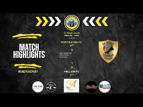 PORTHLEVEN FC 1STS VS MULLION FC 1STS   13 12 25