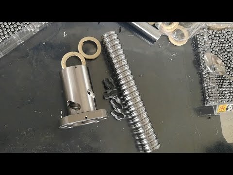 How to install balls into ball nut?