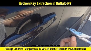 Broken key extraction -  Locksmith in Buffalo NY