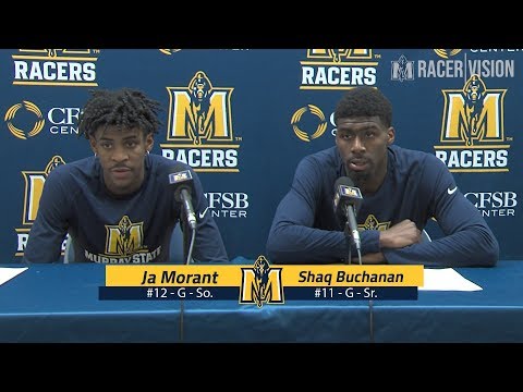 Racer Men's Basketball - vs Evansville 12-18-18 Players Postgame